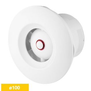   Awenta Orbit WXO100 kisventilátor, alap típus, fehér színben